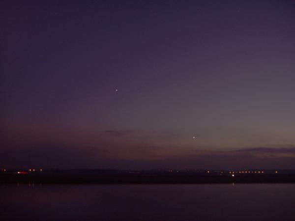 Venus und Jupiter 15.11.2008