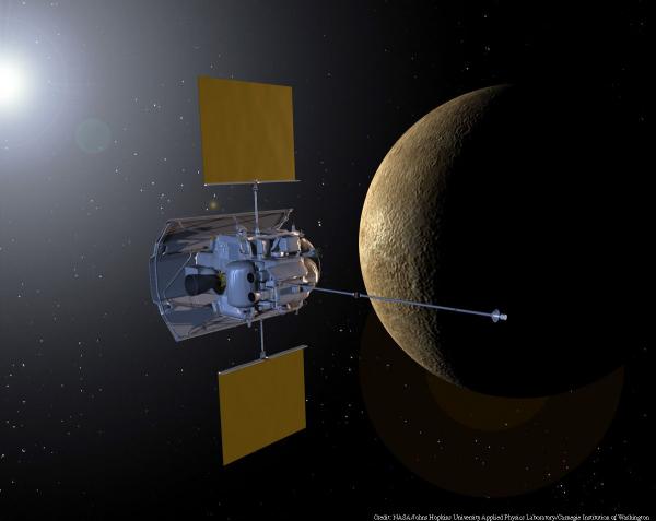Raumsonde Messenger erforscht Merkur