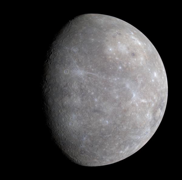 Merkur aus Sicht der Raumsonde Messenger