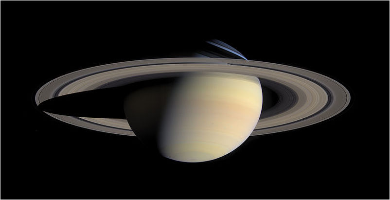 Saturn Cassini Ringschatten
