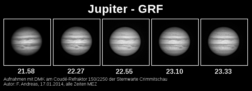 Jupiter Rotation GRF 17-01-2014